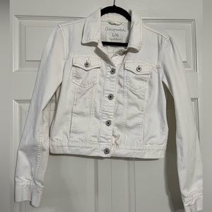 Aeropostale off white Jean jacket